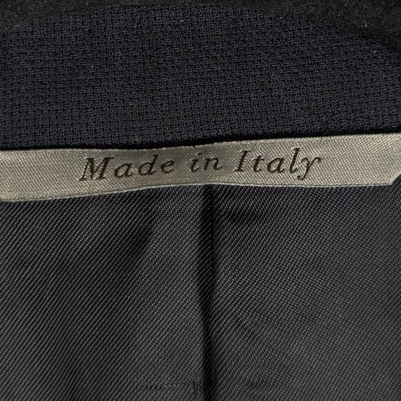 Canali 42R Men’s Wool Blazer Travel Water Resistant Gray Sport Coat Made Italy - Picture 3 of 9